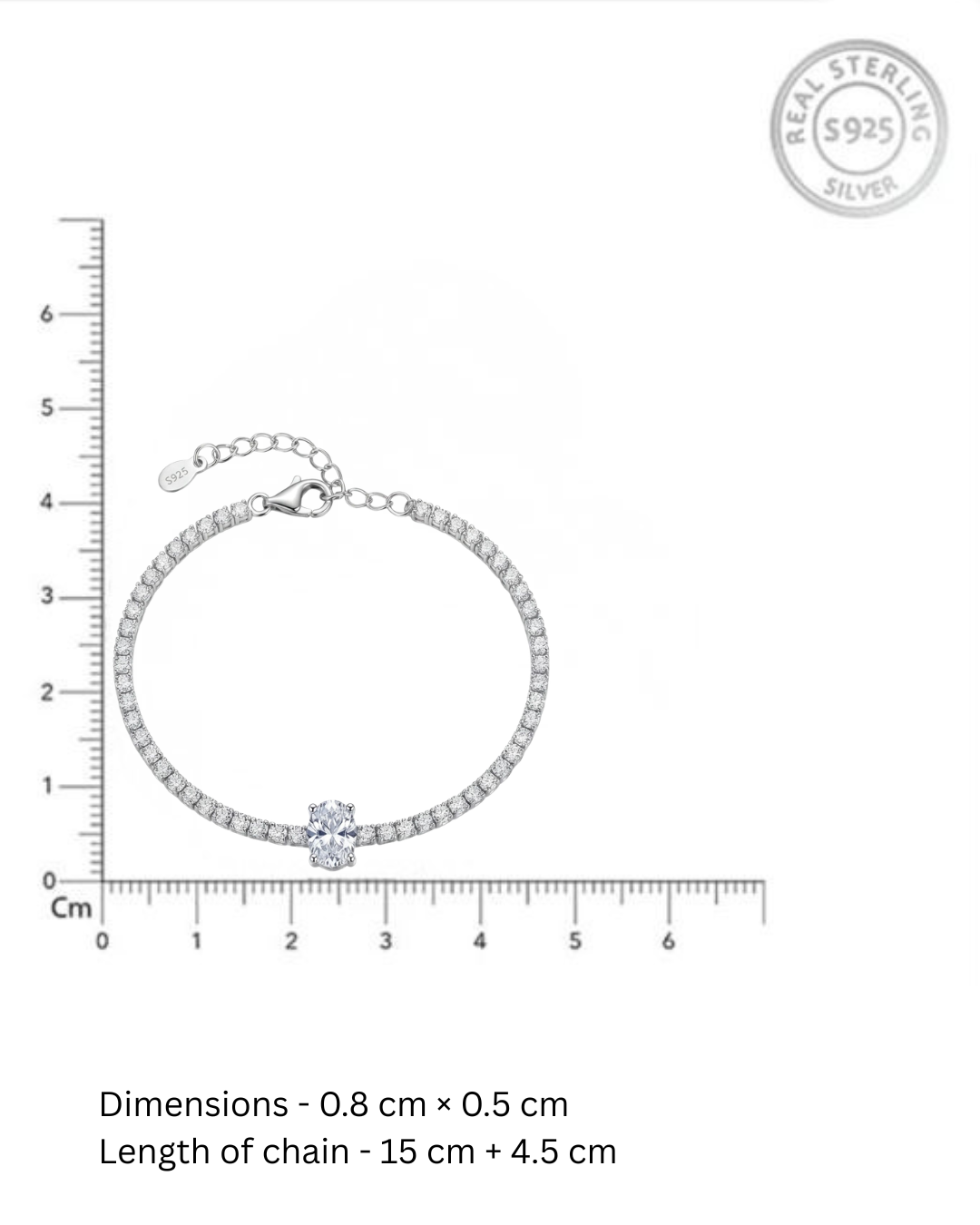 Nora Tennis Bracelet – Classic CZ