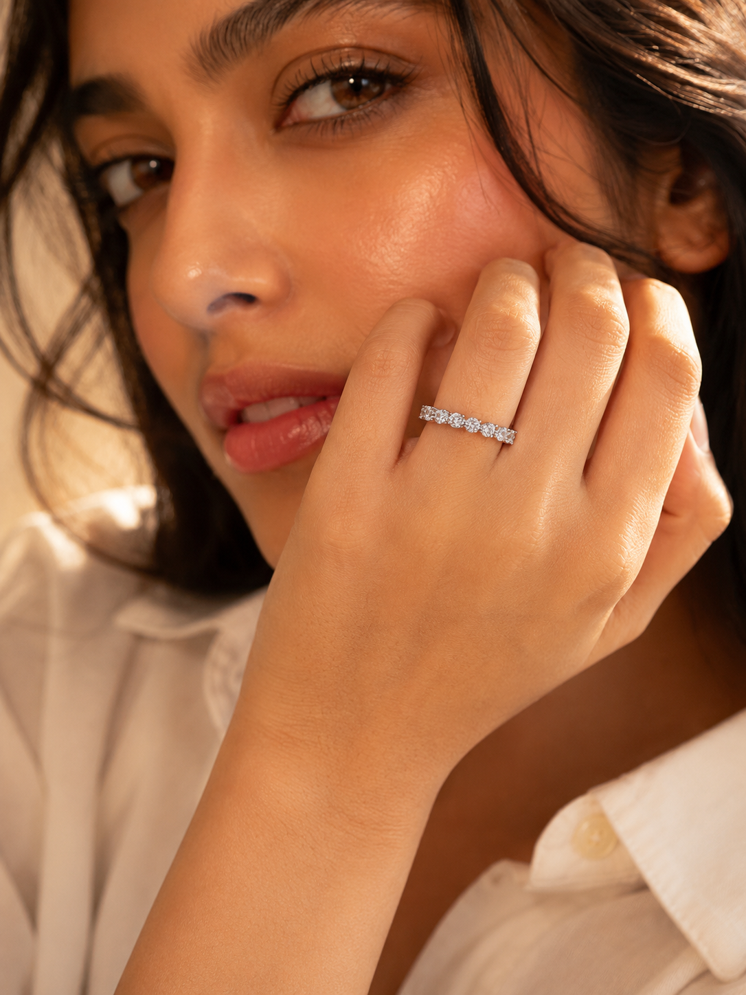 Celeste_Eternity_CZ_Ring #color_silver