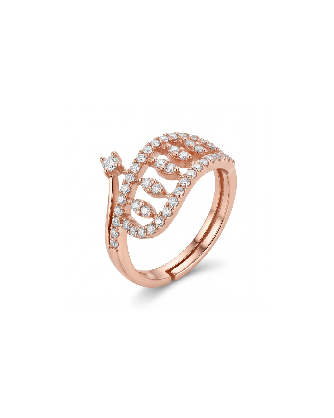Diamante_Arch_Ring_Crystal_Tiara_Band_Ring_for_Women_#color_rose gold