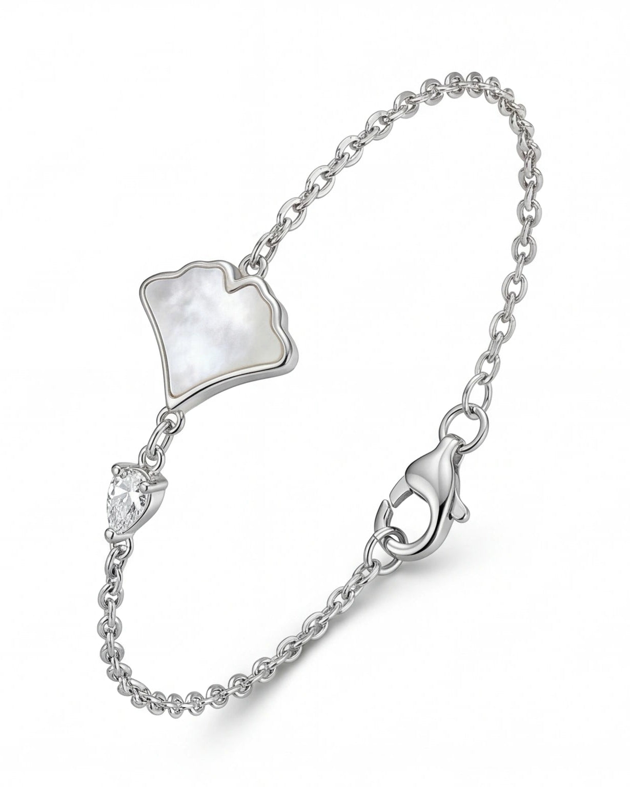 Stylish gold-tone bracelet color_ilver