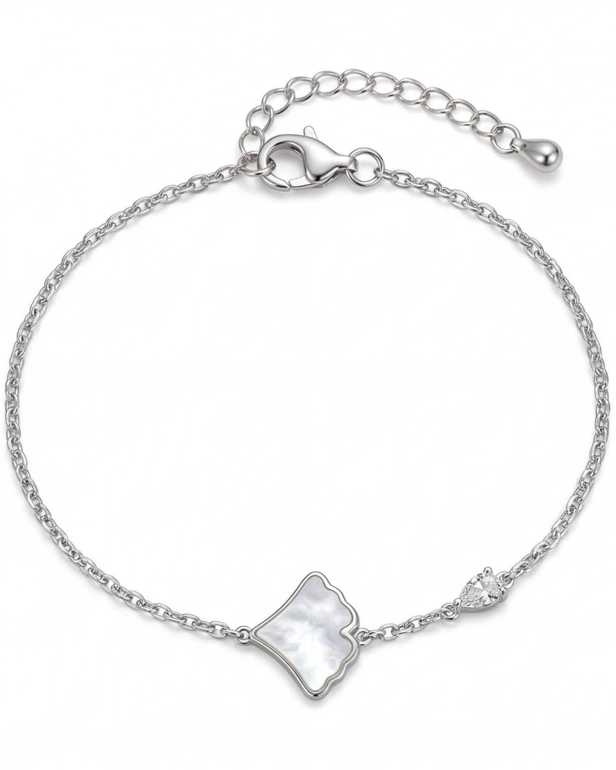 Stylish gold-tone bracelet #color_silver