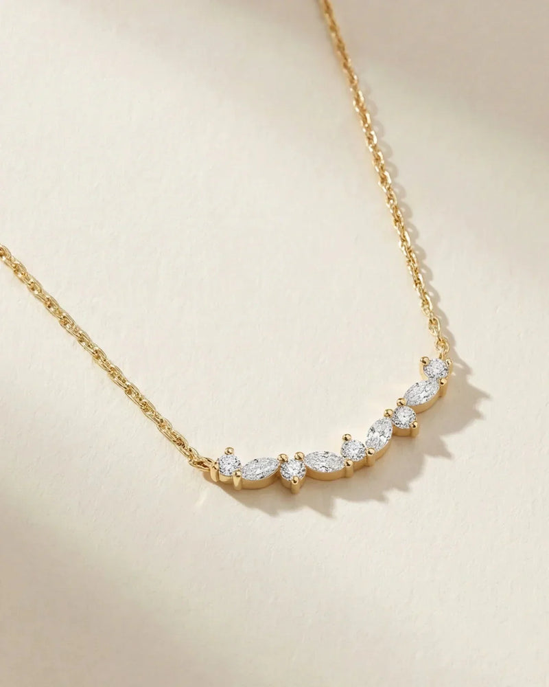 Whisper Vine Necklace – CZ Leaf Chain Style Guide for Women