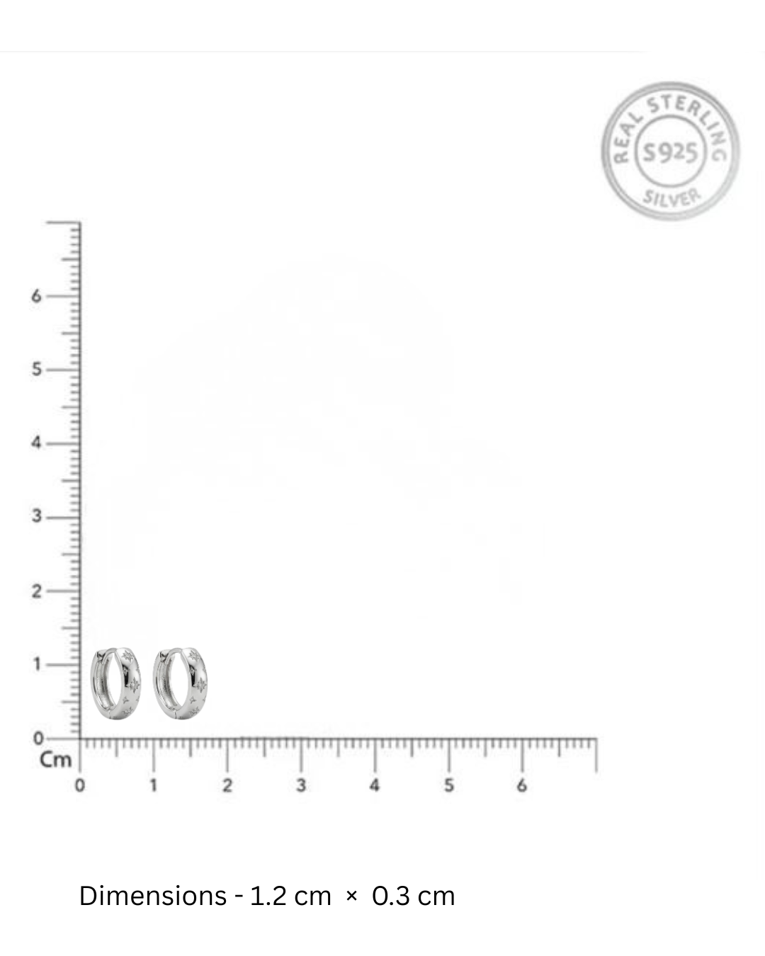 Estelle Mini Hoops – Star CZ