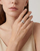 Bloom Ring | Marquise 925 Silver Flower Adjustable Ring