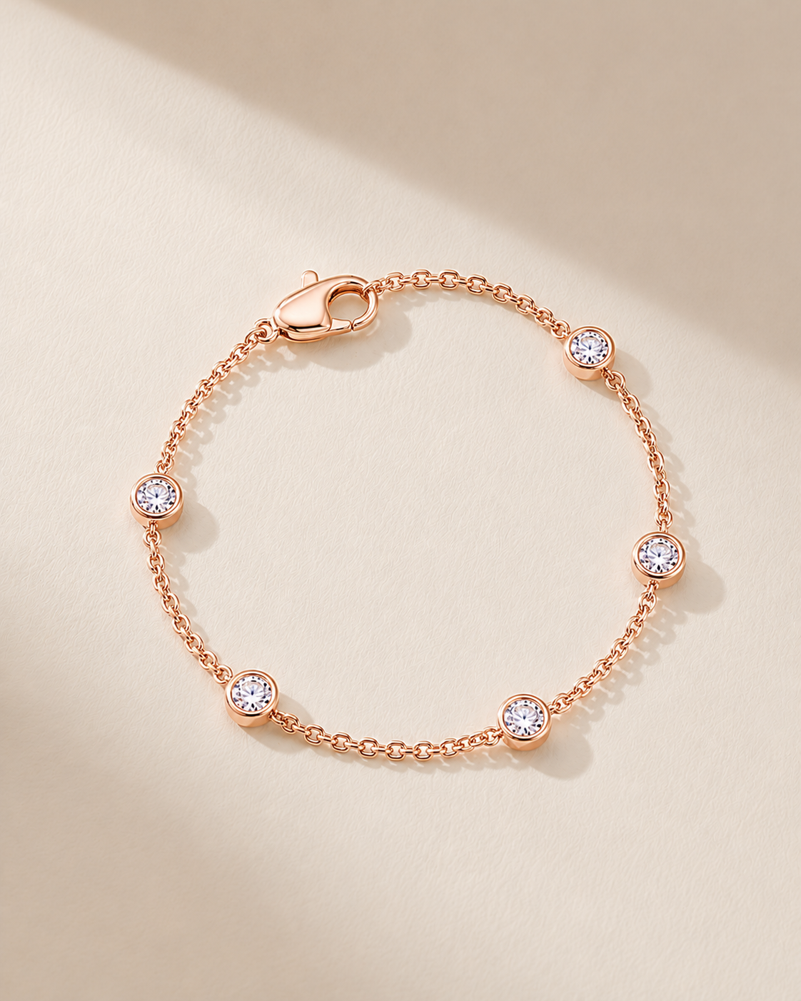 Soon Dot Bracelet | 925 Silver Minimal Chain Bracelet