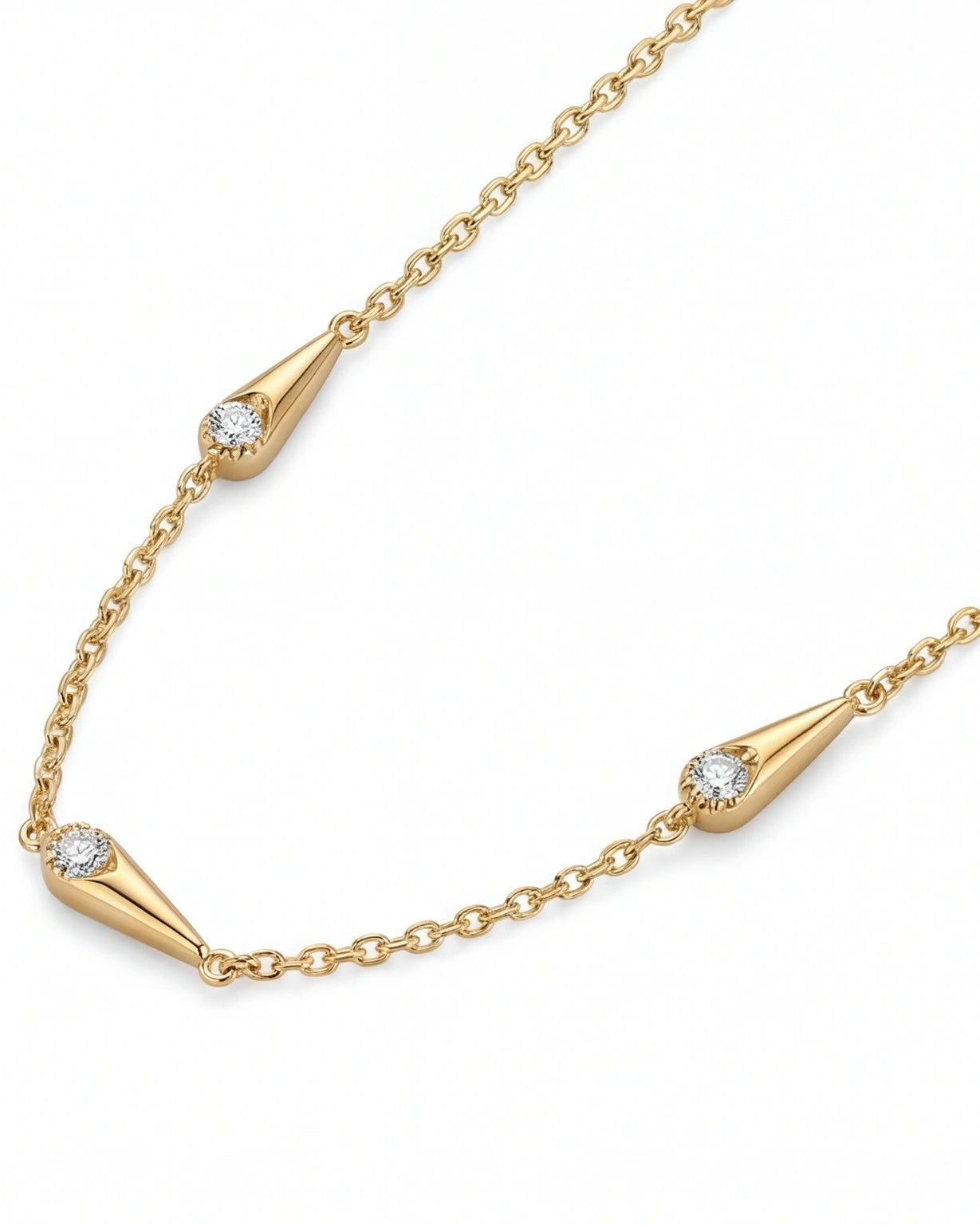 Drop Necklace for Women #color_gold