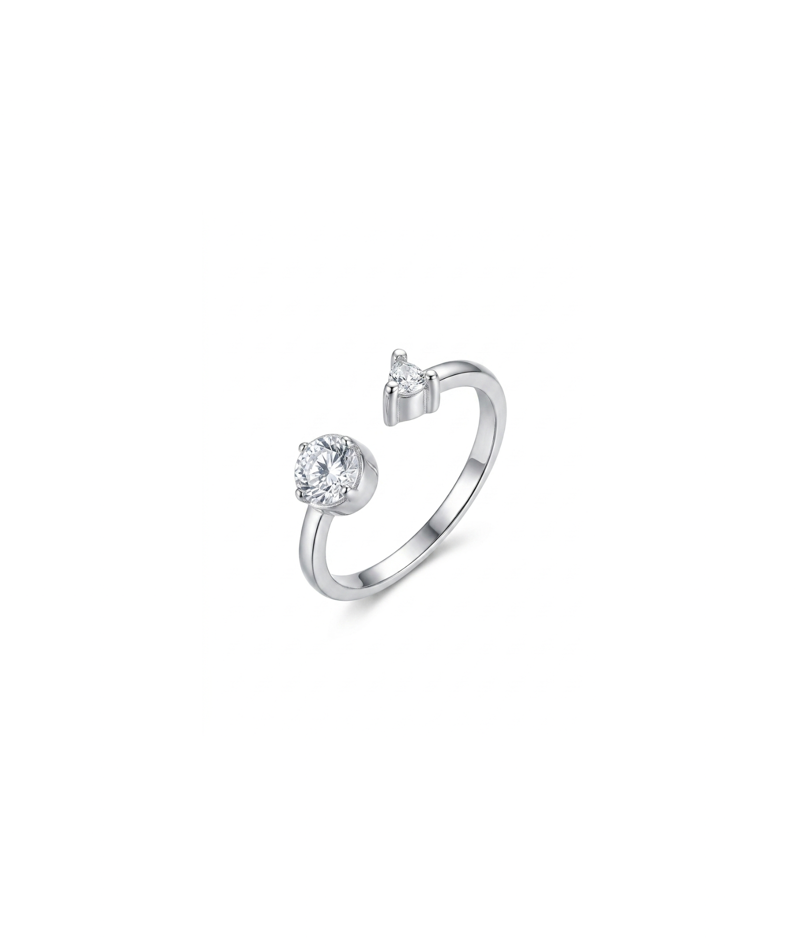 Aurelia Toi et Moi CZ Ring
