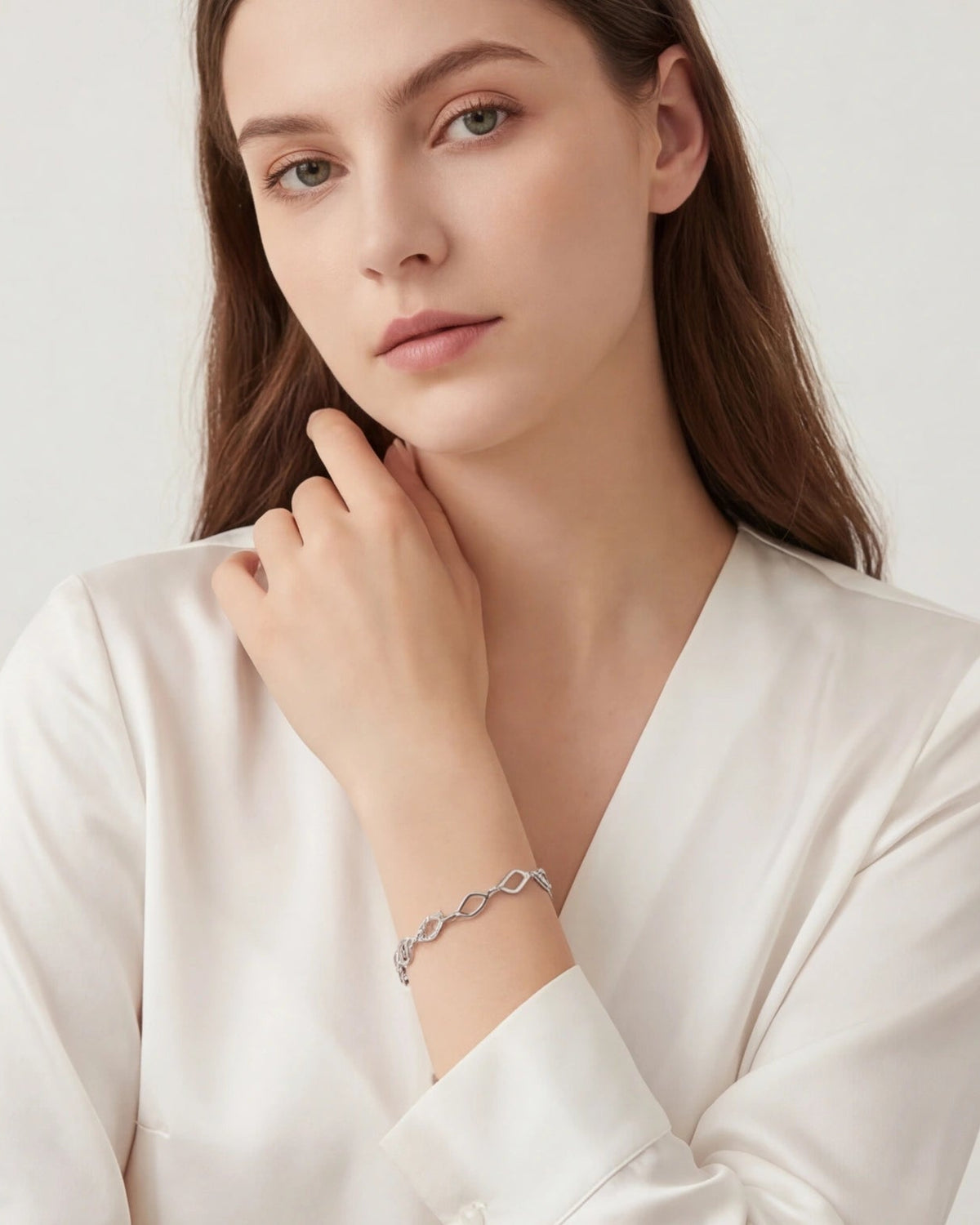 Liaison Bracelet for Women#color_silver 