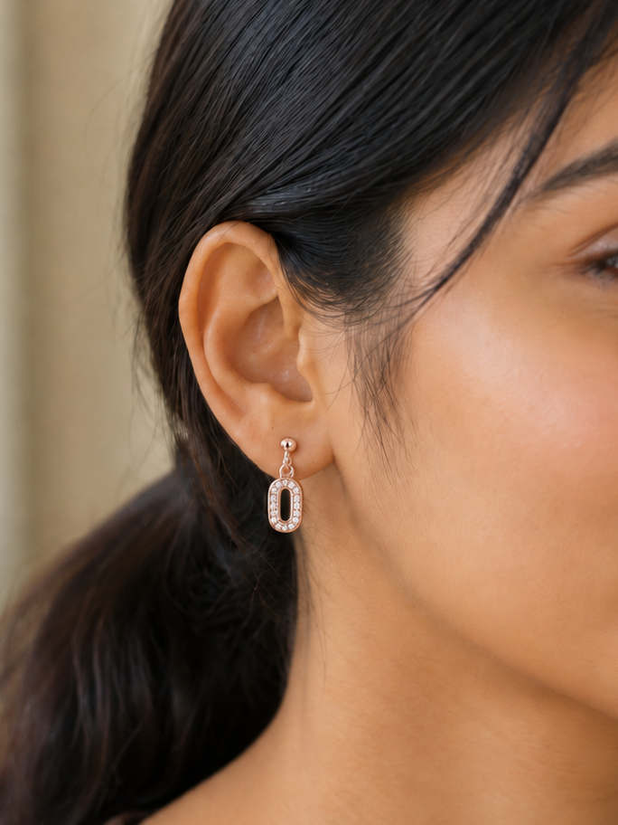 Ophelia_Oval_CZ_Drop_Earrings #color_rose gold 