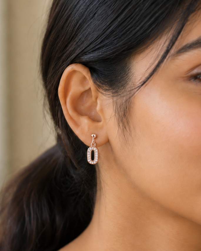 Ophelia_Oval_Drop_Earrings #color_rose gold 