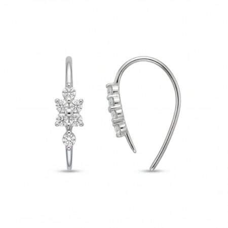 Delia Mini Floral Ear Climbers