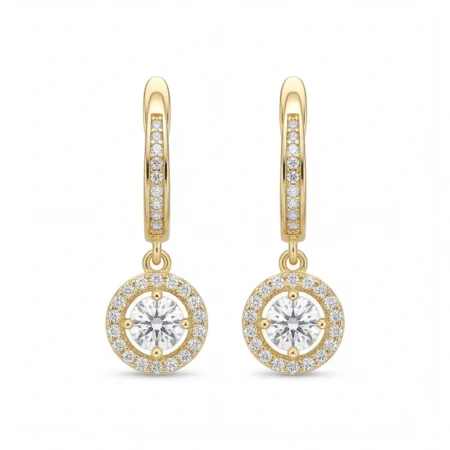 Naya Round Gold Drops