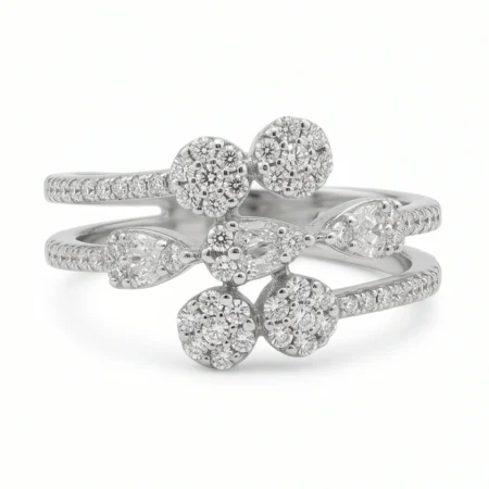 The Bloom Trio Ring